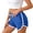 Blue, variant on Gtoiithly Womens Sweat Shorts with Pockets Cotton Trendy Drawstring Summer Workout Running Casual Lounge Athletic Shorts for Women Blue L