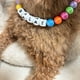 thumbnail image 3 of Collar de Cuentas Personalizado para Perro, Collar ExtraíBle, Bonitos Collares de Cuentas de Colores para Mascotas, Collar de IdentificacióN para Perros., 3 of 5