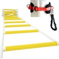 thumbnail image 1 of ISOP Rope Ladder Fire Escape Use | Emergency Exit Ladder 8/13/16/25/32 ft | Retractable Safety Rope Ladders with Carabiners – Lightweight & Compact | Multi Function | Reusable, 1 of 6
