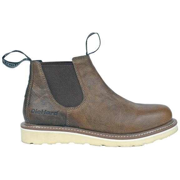 Die Hard Colt Soft Toe Leather Chelsea Slip On 10 M