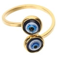 thumbnail image 2 of Anillo de dedo del ojo malvado anillo de banda abierta anillo gótico joyería vintage para mujeres chicas, 2 of 5