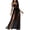 Black, variant on VBEWZET Women Fishbone Corset Mesh Maxi Dress, Sweetheart Slit Sheer Evening Gown Black S
