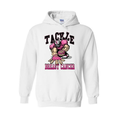 Bon Temps Football Hoodie Cancer Awareness Hoodie Tackle Breast Cancer Football Cancer Awareness Football Fans Unisex Hoodies Sweater ()