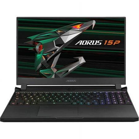 Aorus 15.6" Full HD Gaming Laptop, Intel Core i7 i7-11800H, NVIDIA GeForce RTX 3060 6 GB, 512GB SSD, Windows 11 Home, KD-72US223SO