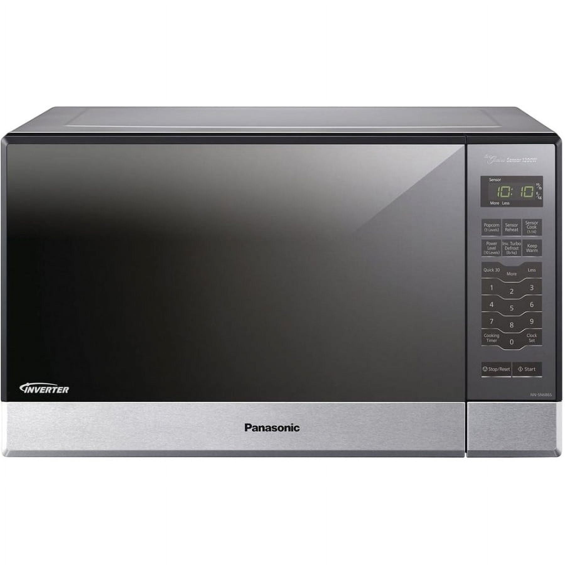 Panasonic Alexa-Enabled Smart Microwave Oven with Inverter Technology, 1.4  cu. ft. 1200 Watt - NN-SV79MS