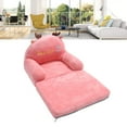 thumbnail image 1 of Foldable Sofa, Cute Cartoon Design, Portable Kids Couch, For Home, Kindergarten, 1 of 8