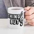 thumbnail image 6 of CafePress - Nothing But Music - 11 oz Ceramic Mug - Novelty Coffee Tea Cup, 6 of 6