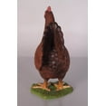 thumbnail image 5 of Red Chicken Life Size Statue, 5 of 8