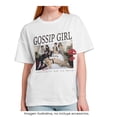thumbnail image 4 of Playera Gossip Girl para mujer, Manga Corta Blanco Talla EG, 4 of 4