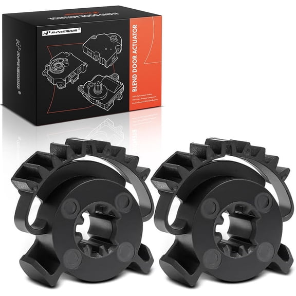 A-Premium 2PCS HVAC Heater Blend Door Actuator Gear Kit - Compatible with 2011-2021 - Jeep Grand Cherokee & Dodge Durango - Replacements# 68214880AA
