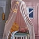 thumbnail image 5 of Injueey Tienda con dosel de poliéster para bebé, fácil de instalar y protección efectiva, mosquitera versátil Juegos de cama rosa, 5 of 6