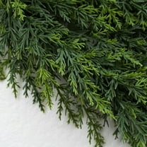 Dademeo Rollback! 5.9 FT Christmas Garlands,Real Touch Pine Garland,Soft Bendable Garland Christmas Decorations for Mantle Table Stairs Wall Indoor Outdoor Christmas Xmas Decor Decorations