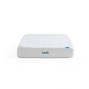 Lucid Refresh Full Tight Top 8 Medium Firm Memory Foam Mattress with Gel Infusion and Ventilation