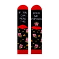 thumbnail image 7 of If You Can Read This-Novelty Crew Socks ,Funny Saying Socks White Elephant Christmas Gift for Men Women Ladies, 7 of 7