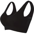 thumbnail image 4 of Sports Bras for Women 2024 Wireless Hollow Breathable Cool Liftup Full Support Yoga Bra with Removable Pads 4 Pack, 4 of 4