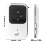 4G Mobile Hotspot High Speed Wireless Internet Router Portable Pocket Wifi Device With Built In Battery For Car Outdoor And Travel Use
