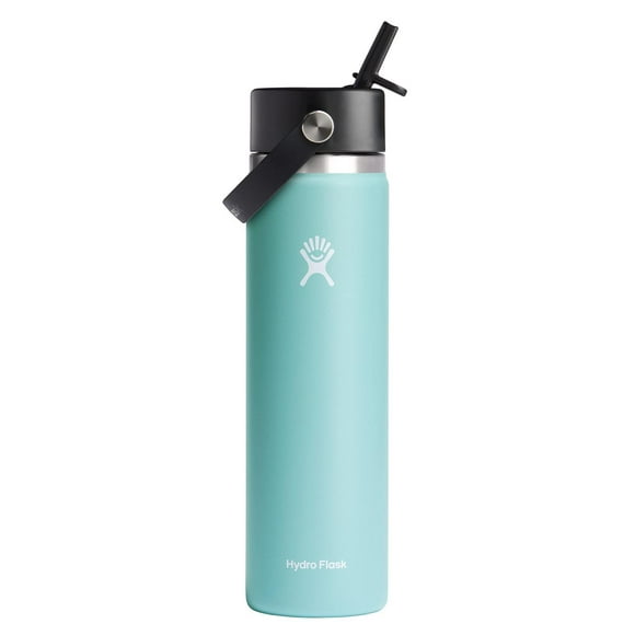 Botella Hydro Flask Dew con Tapa Ancha y Popote Flexible de 710 ml