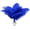 Blue, variant on 20 pcs Natural Black Ostrich Feathers Plumes 12-14 inch(30-35 cm) Bulk for and DIY Clothes Decoration, Gatsby Decorations, Wedding Party Centerpieces