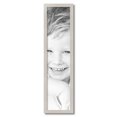 thumbnail image 2 of ArtToFrames 8" x 34" Slanted Lip White Picture Frame, 8x34 inch White Wood Poster Frame (WOM-4825),  Pack, 2 of 7