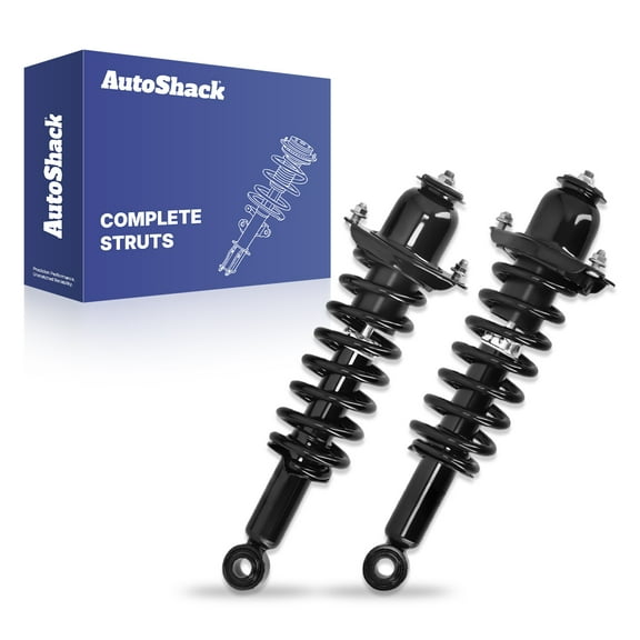 AutoShack Rear Complete Strut & Coil Spring | Replacement for 2014-2019 Toyota Corolla | 2-PC