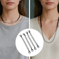 thumbnail image 6 of Stainless Steel Jewelry Extender Chains – 18 Piece Suitable For Necklaces Bracelets And Anklets; Lengths: 1", 6 of 7