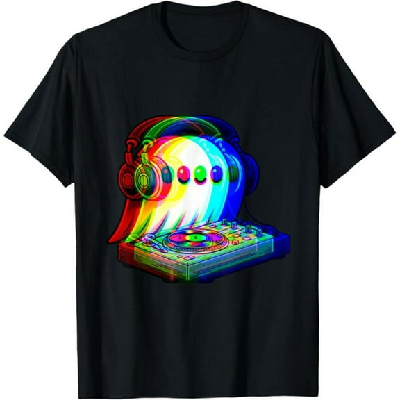 Halloween Rave T Shirt，Spooky Graphic Tees Tops，Printing,Optical Illusion design,Round neck ,Funny,cotton,black,S-5XL