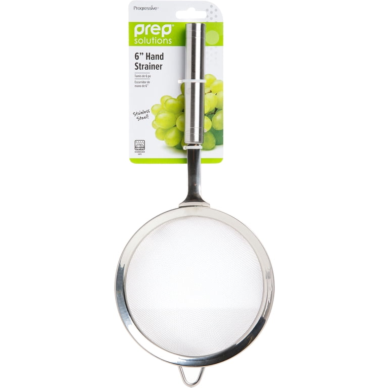 Prep Solutions 6-Inch Stainless Steel Mesh Strainer Wide Brim photo 6