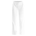 thumbnail image 6 of WENWU Womens Pants Casual Pants White Pants Loose Pants High Waist Wide Leg Pants with Pockets Women'S Fall Pants, 6 of 6