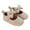 Beige, variant on Liyamei Toddler Kids Girls Soild Colour Bowknot Princress Shoes Soft Sole The Floor Barefoot Non First Walkers Prewalker Shoes Toddler Sneakers Size 12-18 Months