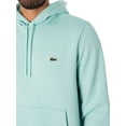 thumbnail image 4 of Lacoste Logo Pullover Hoodie, Green, 4 of 5