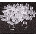 thumbnail image 2 of Dos de Boucles d'Oreilles en Silicone Transparent 200 Pcs Balle, 2 of 7