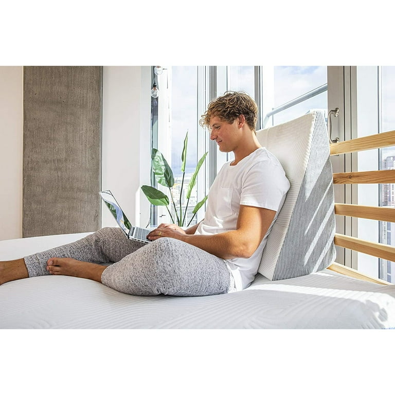 Tilldsd 7 Inch Memory Foam Wedge Bed Pillow for Sleeping for