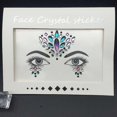 thumbnail image 1 of Temporary Rhinestone Sticker Face Gemstone Sticker Acrylic Crystal Face Body Jewels For Theme Parties Festivals, 1 of 5