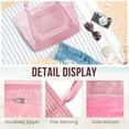 thumbnail image 4 of Women's Large Mesh Beach Tote Bag - Sandproof Foldable with Inner Pockets | 24L Lightweight Pool Bag, 4 of 15