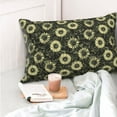 thumbnail image 4 of Salouo Sunflowers Pattern Pillow Cases,1PC Pillow Covers with Envelope Closure Decorative Pillow Case for Bed Couch,Pillows Not Included-16"x24", 4 of 6