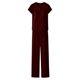 thumbnail image 5 of Tops de Mujer Vestido Casual de Manga Larga Suelta Cuello en V de Manga Corta con Pantalones de Piernas Anchas Set de Pantalones Cortos de Bolsillo, Trajes de Calentamiento de Mujer 2 Piezas, 5 of 6