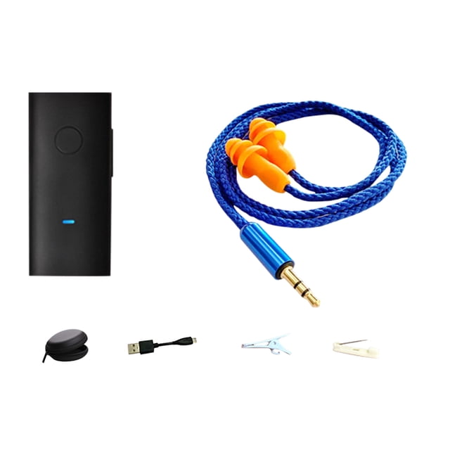 Work Earplugs with Earphones Noise Isolating Earbuds for Construction Industrial Use,Hearing Protection Ear Plugs for Noisy Environments(Include:1 pair of earphones+2*pins+1*clip+1*storage bag)