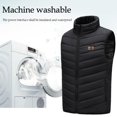 thumbnail image 6 of TAIAOJING Male Heating Vest And Smart Cotton Charging Vest Vest Heating Female Piece Heating USB 11 Women's Blouse, 6 of 9