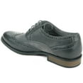 thumbnail image 7 of Alpine Swiss Zurich Mens Wing Tip Dress Shoes Two Tone Brogue Lace Up Oxfords, 7 of 7