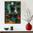 thumbnail image 5 of Funny Dog Kitchen Wall Art - Dining Room Wall Decor - Briard Cooking Food Canvas Prints for Farmhouse Kitchen Decor, Modern Restaurant Painting Artwork, 5 of 6