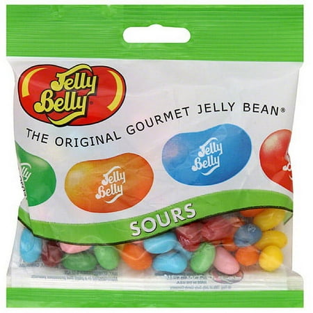 Jelly Belly Assorted Sour Beananzas, 3.5