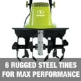 thumbnail image 4 of Sun Joe 13.5-Amp 16-Inch Electric Tiller/Cultivator with 6-In Wheels, 4 of 6