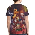 thumbnail image 2 of Ninjago Poster Teen T-Shirt Crewneck Short Sleeve Double-Sided Print Summer Tee Shirts Top For Youth Boys Girls Children Large, 2 of 7