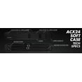thumbnail image 6 of Action ACX24 2x4 Sport Soft Pool Cue Case Billiard Stick Bag Billiards Cues, 6 of 6