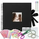 thumbnail image 1 of Álbum de fotos Vienrose para álbumes de recortes, 30 x 30 cm, con pegatinas en las esquinas, 1 of 7