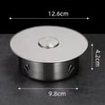thumbnail image 1 of Chimney Cover Stainless Steel Stove Pipe Cover Flue Pipe Stove Pipe Closure 110Mm, 1 of 9