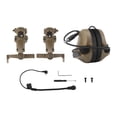 thumbnail image 3 of jinwen Casque Protection Auditive Confortable pour Radio Tir Chasse Marron, 3 of 9