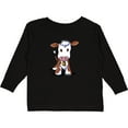 thumbnail image 3 of Inktastic Little Brown Cow Boys or Girls Long Sleeve Toddler T-Shirt, 3 of 5