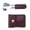 Red, variant on Foldable Stainless Steel Shoehorn PU Leather Handle Shoe Horn Portable Shoe Lifter Tool with Storage Case for Adult Kid