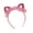 Rose Red*2packs, variant on Cheers.US 3Pcs Kids Girls Children Cute Cat Ears Shape Gauze Sequins Headband Hairband Hair Hoop Accessories